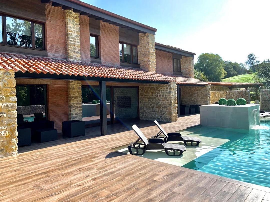 2 Apartamentos En Villa Con Piscina Privada En Asturias El Marquesau Noriega Ngoại thất bức ảnh